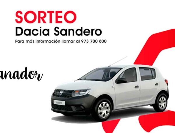 Ganador Sorteo Dacia Sandero