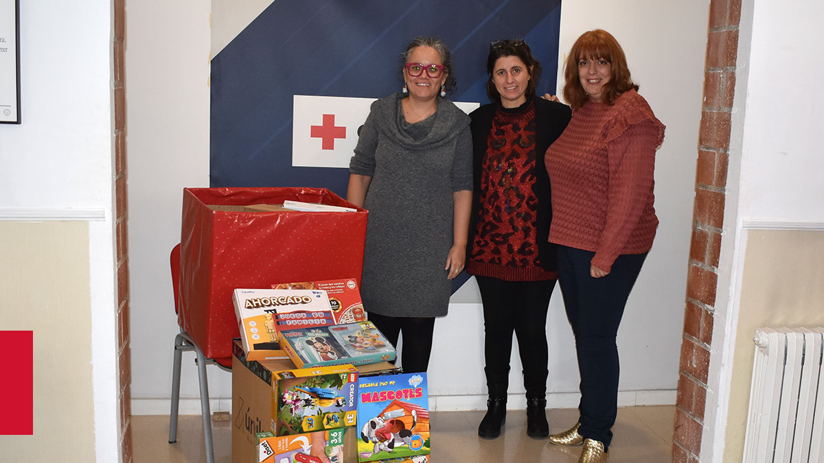 Col·laborem amb la campanya “Recollida de joguines” de Creu Roja