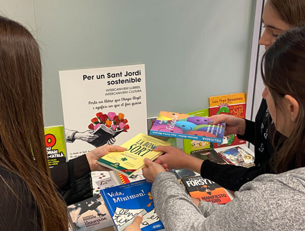 Celebramos San Jordi de una forma participativa y sostenible