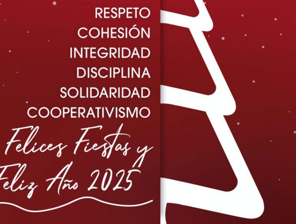 Felices fiestas y feliz 2025