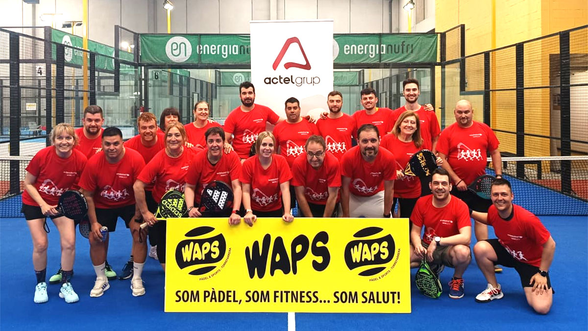 Jornada ActelActiva’t: torneo de pádel para trabajadores/as