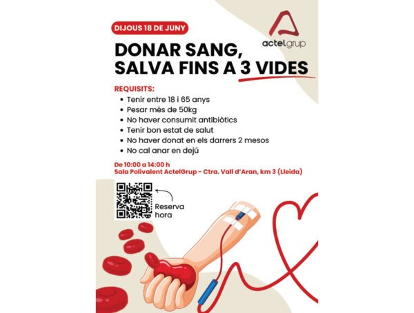 Donar sangre es dar vida